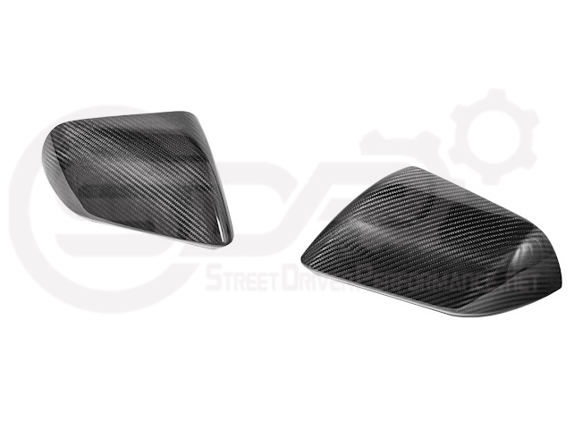 2015-2023 FORD MUSTANG S550 | CARBON FIBER SIDE MIRROR CAP COVER PAIR